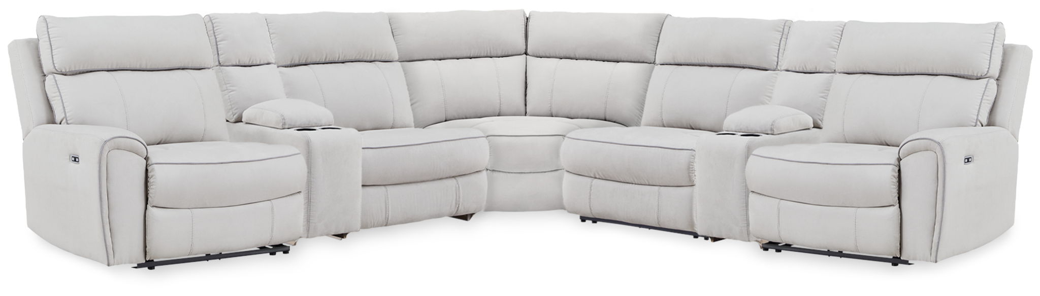 Social Pointe - Reclining Sectional