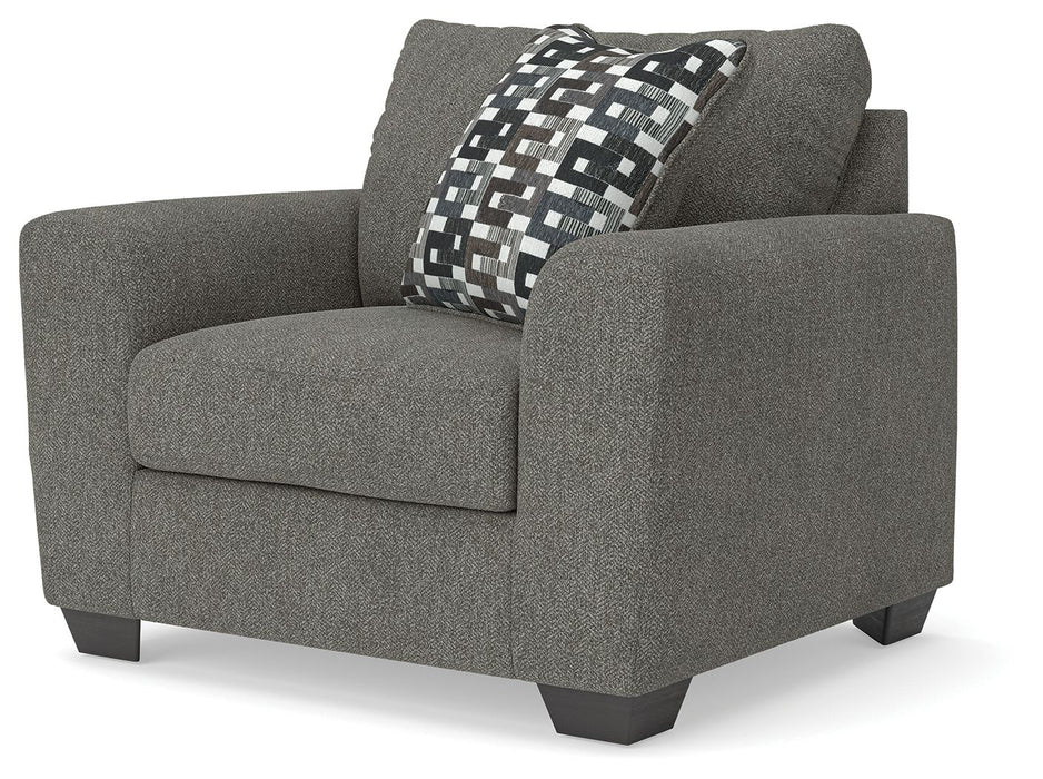 Triston-Peaks - Chair And A Half - Suede