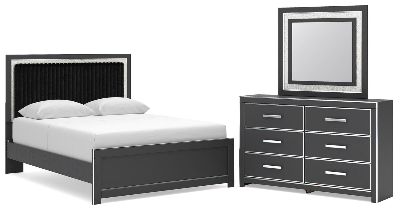 Zuraleus - Upholstered Panel Platform Bedroom Set