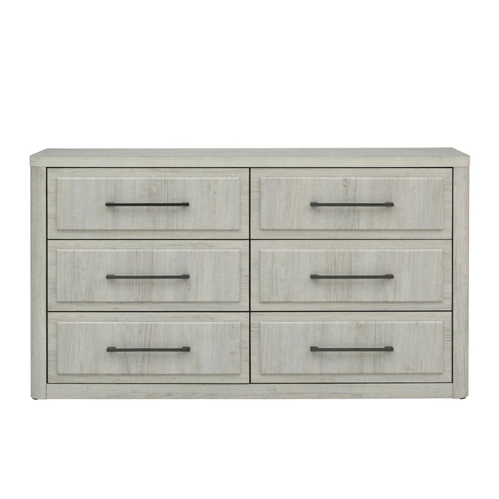 Modern Play - 6 Drawer Dresser - White