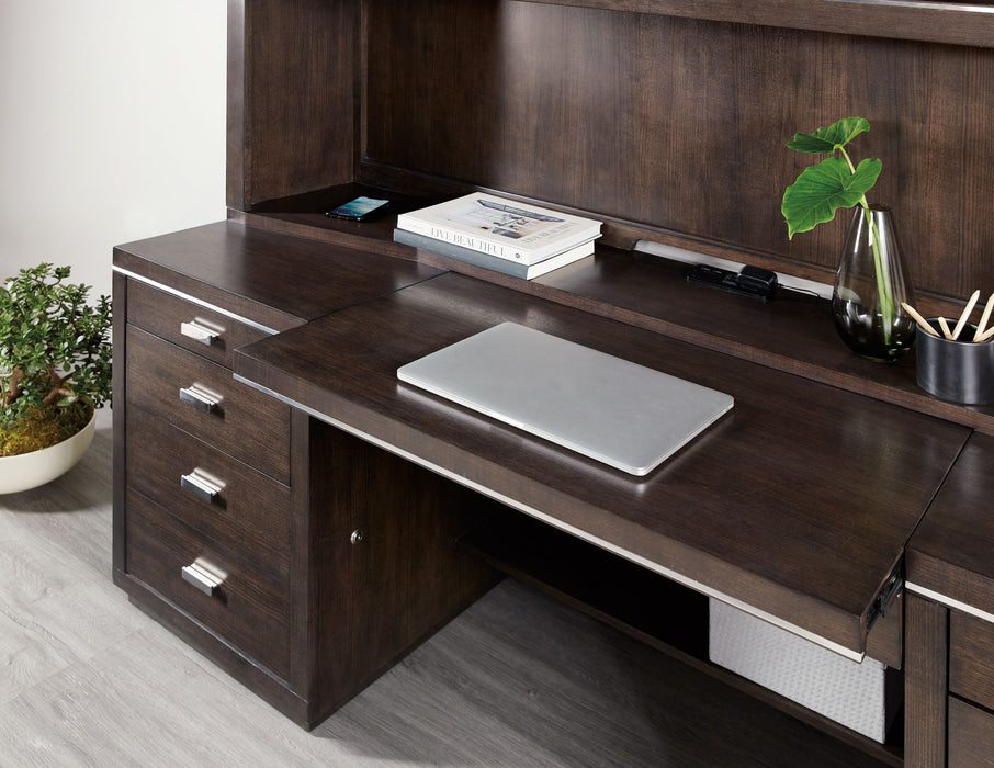 Work Your Way - House Blend Computer Credenza - Dark Brown