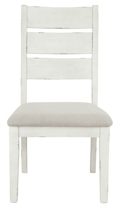 Grindleburg - Antique White - Dining Uph Side Chair (Set of 2)