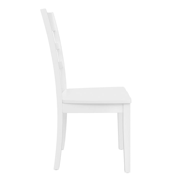 Landale - Ladderback Side Chair (RTA) - White