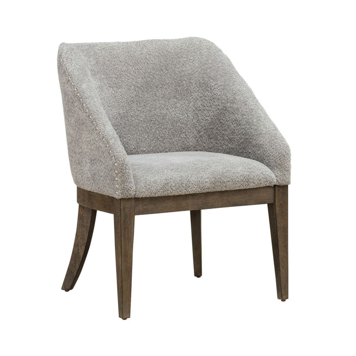 Cascade Falls - Upholstered Side Chair (RTA) - Satin Espresso