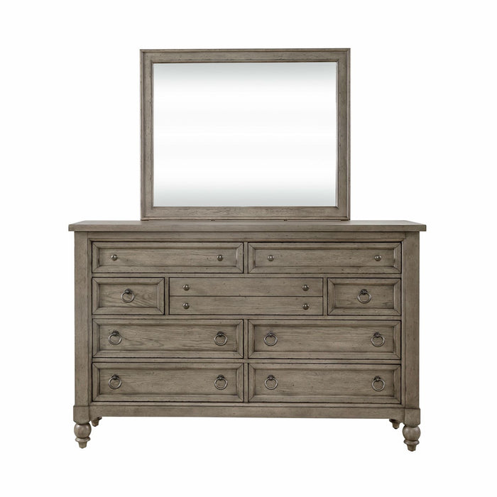 Americana Farmhouse - Dresser & Mirror