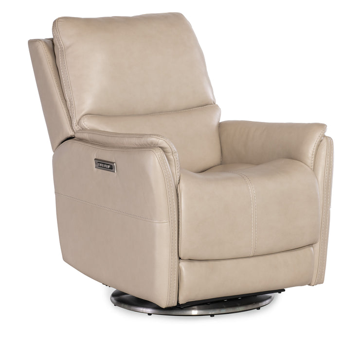 RC - Soiree Zero Gravity Swivel With Power Headrest and Lumbar - Beige