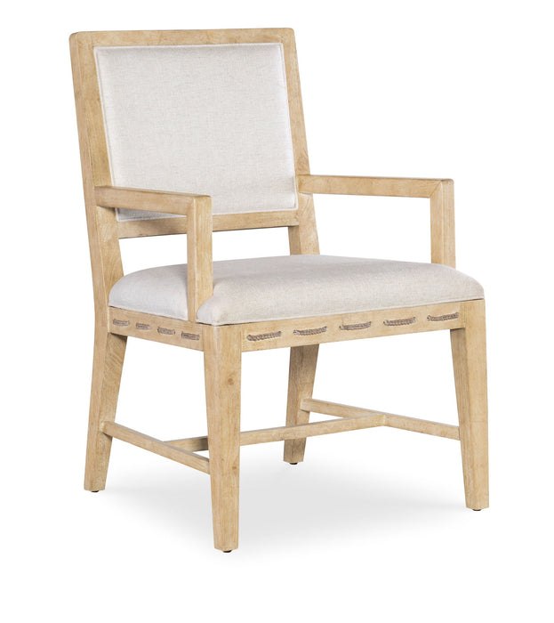 Retreat - Cane Back Arm Chair  - Beige