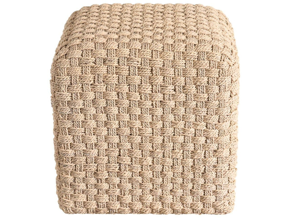 Birchaven - Woven Pouf - Light Brown