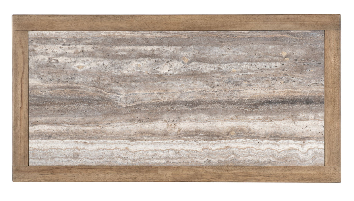 Vineyard Row - Rectangle Cocktail Table - Light Brown