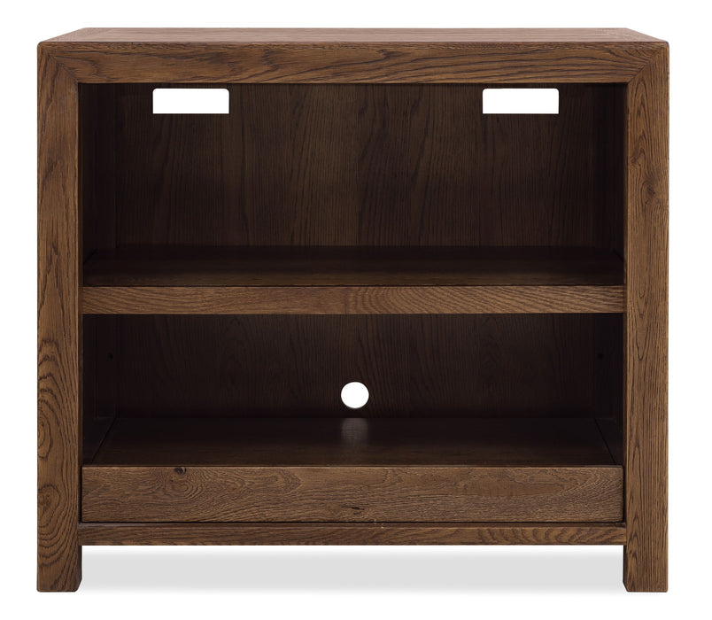 Driftwood - Open Shelf Cabinet