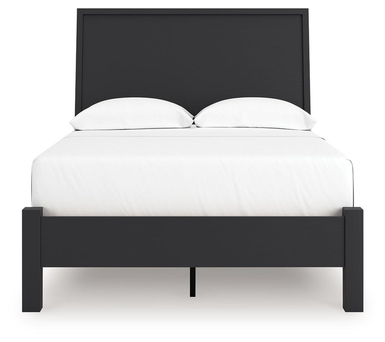 Danziar - Panel Bed With Low Footboard
