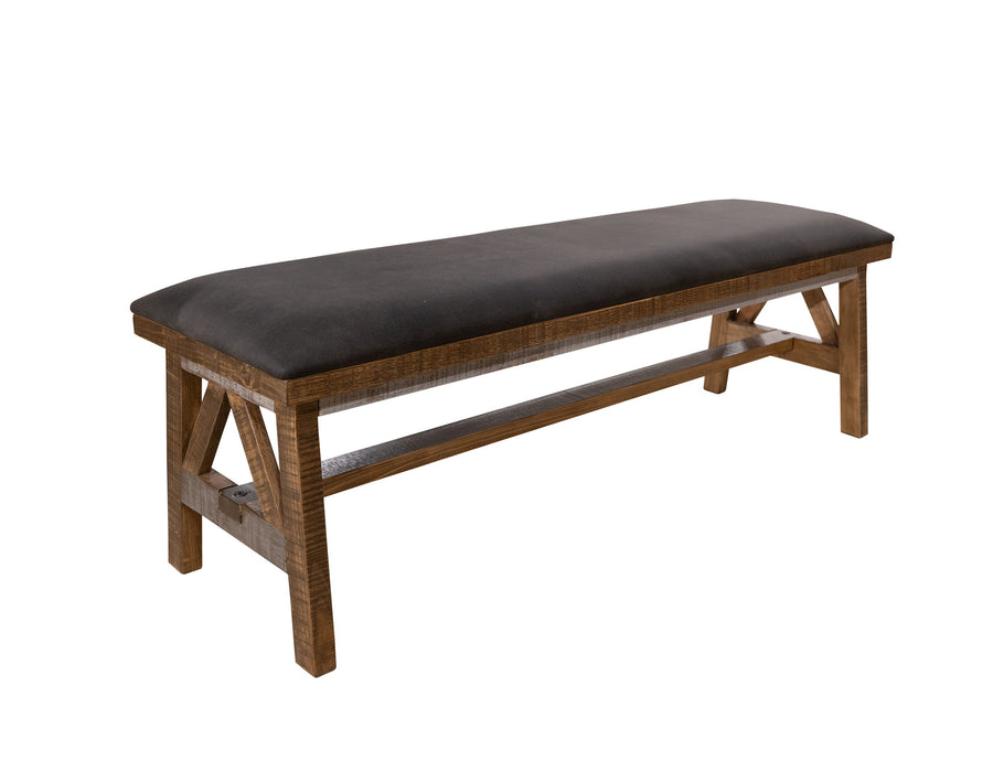 Loft - Bench - Gray / Brown