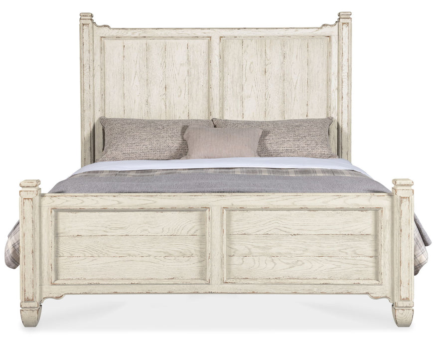 Americana - Queen Panel Bed - White