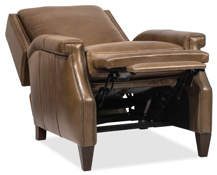 RC - Collier Press Back Recliner - Brown
