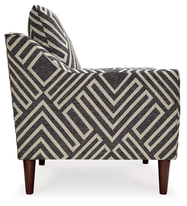 Morrilton Next-Gen Nuvella - Accent Chair - Natural / Charcoal