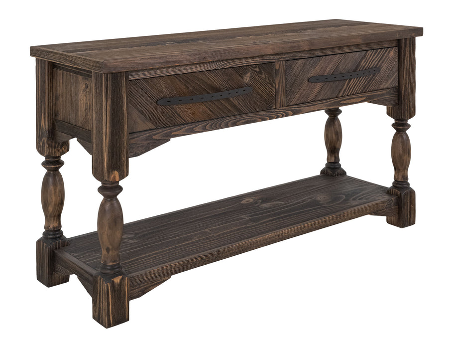 Dutton - Console / Sofa Table - Caramel Brown