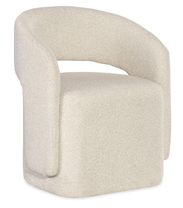 Commerce And Market - Open Concept Upholstered Dining Chair - Beige