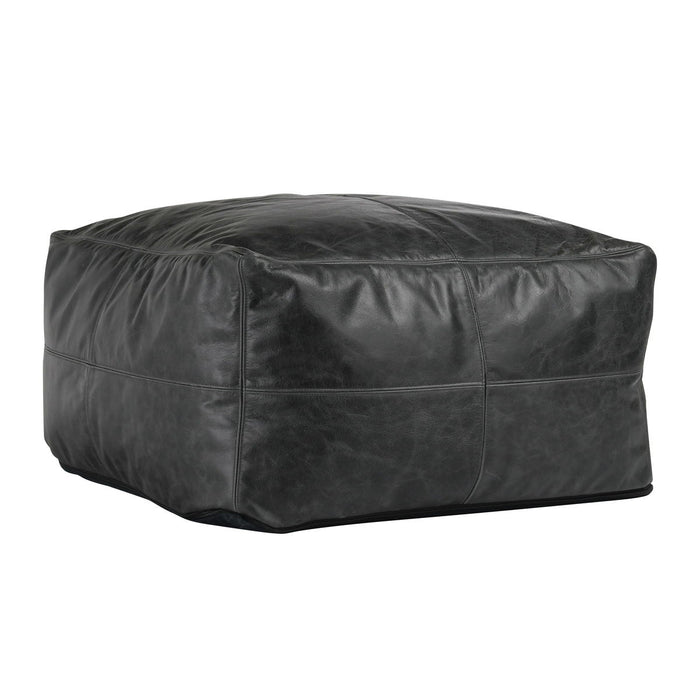 Kona - Leather Pouf