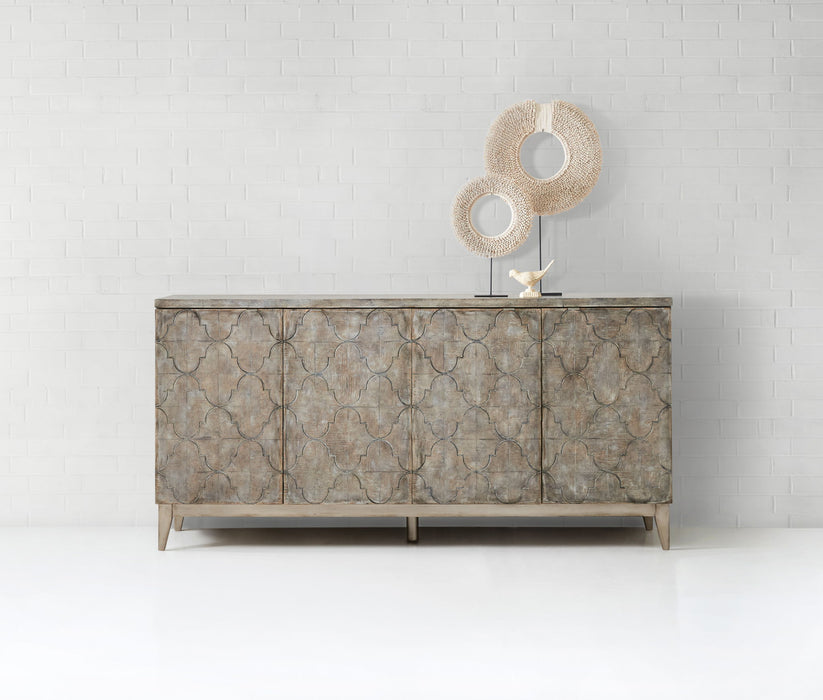 Melange - Fairfax Credenza - Dark Gray