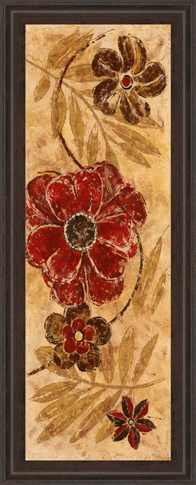 Touch Of Honey Il By Maria Donovan - Framed Print Wall Art - Light Brown