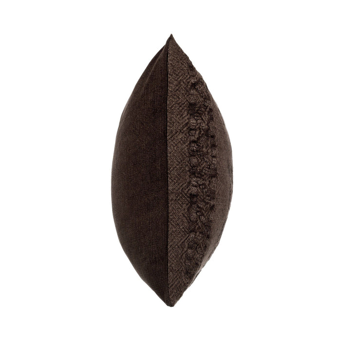 Abbey - 22" x 22"Pillow - Sierra Brown
