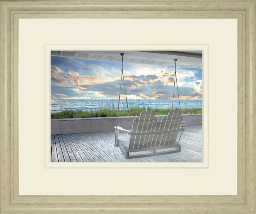 Swing At The Beach By Celebrate Life Gallery - Gray