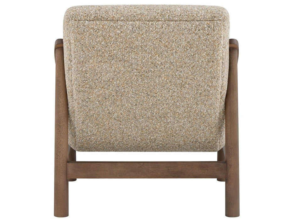 Colt - Occasional Chair - Beige / Dark Brown