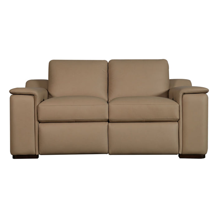 Armon - Sofa With Power Footrest & ZG - Brown