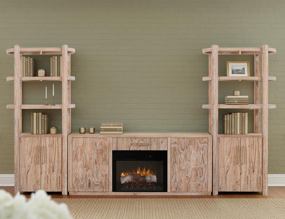 Balam - Wall Unit With Electric Fireplace