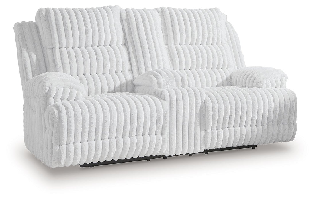 Rhines Falls - 2 Pc. - Power Reclining Sofa And Loveseat - Alloy