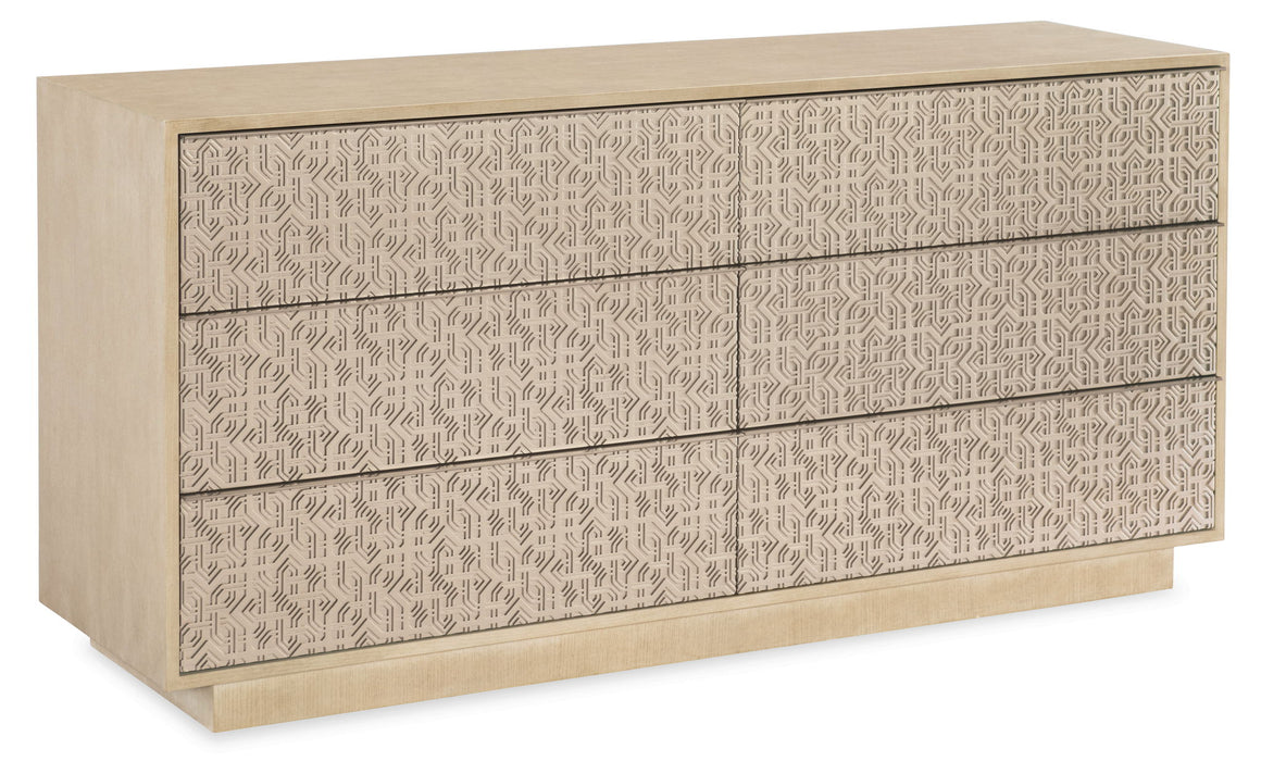 Geometry - Dresser - Polished Limestone