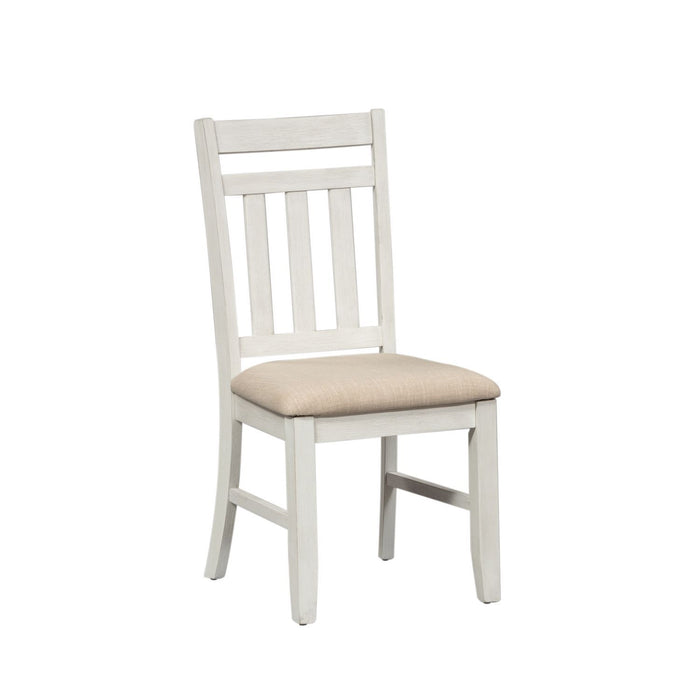 Summerville - Slat Back Side Chair - White