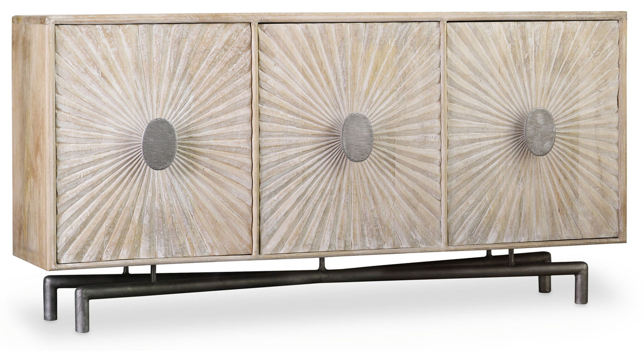 Melange - 68" Entertainment Console - Beige