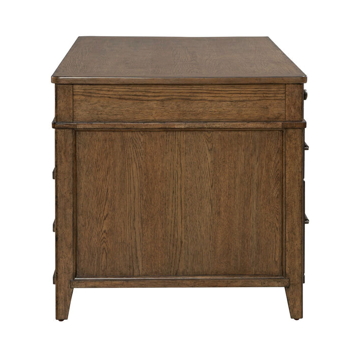 Carolina Park - Jr Executive Desk - Brown
