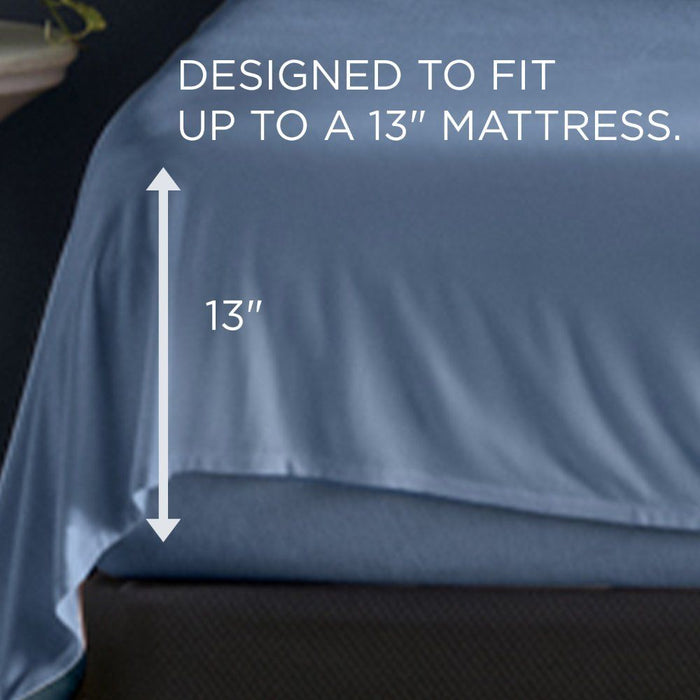 Linens - Tempur Rayon from Bamboo Sheet Set - Vintage Indigo