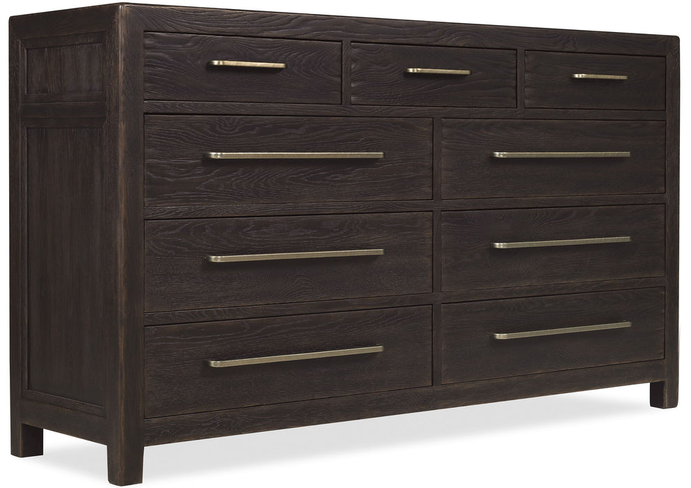 Driftwood - Nine-Drawer Dresser