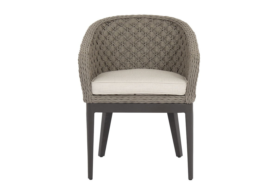 Marbella - Dining Chair, With Self Welt - Echo Ash / Gray