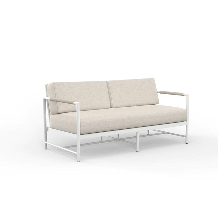 Sabbia - Loveseat, No Welt - Echo Ash / White