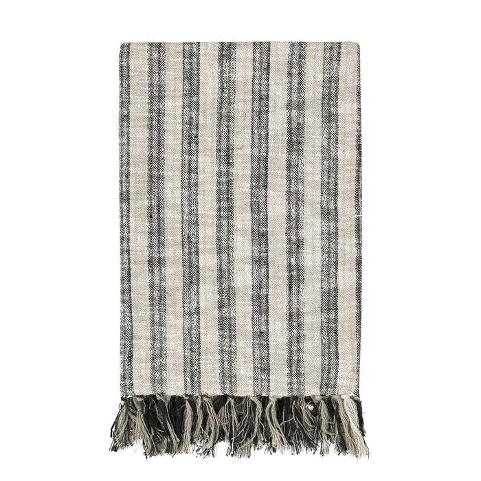 Linna - Throw - Natural / Black