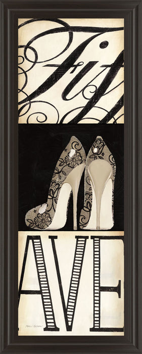 Fifth And Madison Ill By Marco Fabiano - Framed Print Wall Art - Beige