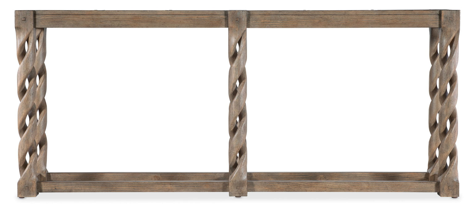 Commerce And Market - Jack O'bein Long Skinny Console - Light Brown