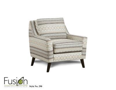 2000 Handwoven Slate Riverdale Accent Chair