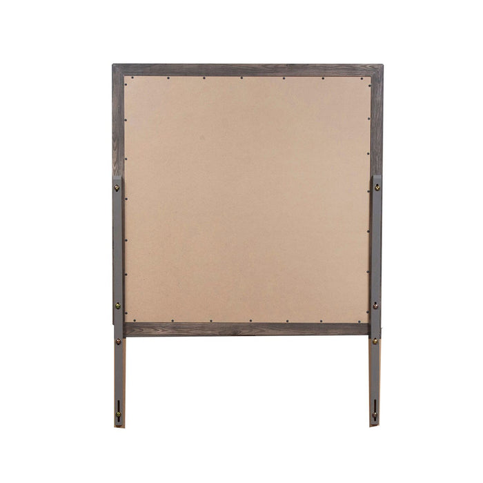 Ridgecrest - Mirror - Light Brown