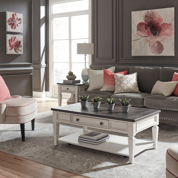 Allyson Park - 3 Piece Table Set - White