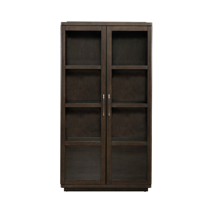 Cascade Falls - Display Cabinet - Satin Espresso