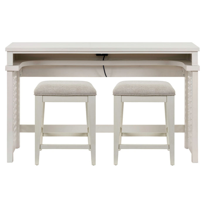 Berkley Square - 3 Piece Console Set - Brown