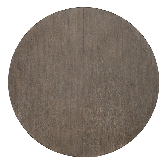 Modern Mood - Round Dining Table With 1-18in Leaf