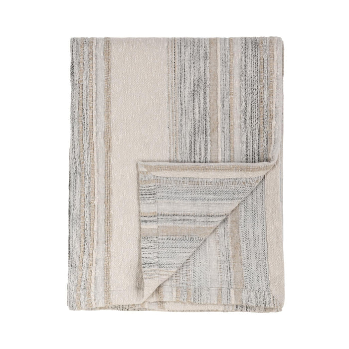 Rockport - 50" x 70" Throw - Ivory Multi