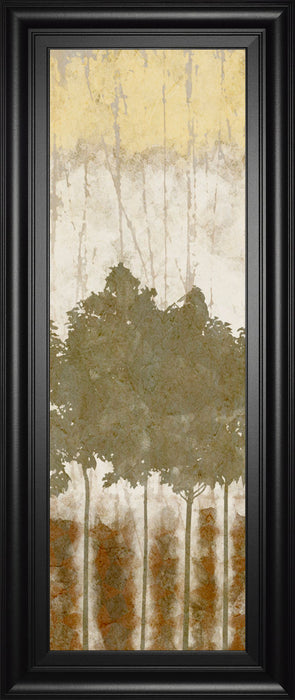 Nature's Quartet Il By Alonzo Saunders - Framed Print Wall Art - Light Brown