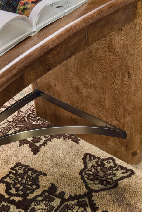 Melange - Romano Writing Desk - Light Brown